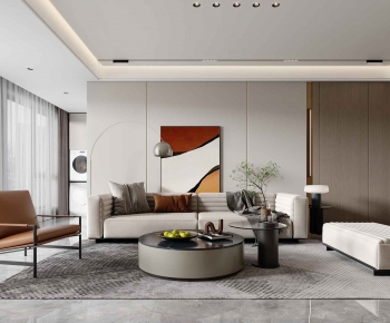 Modern A Living Room-ID:443895101