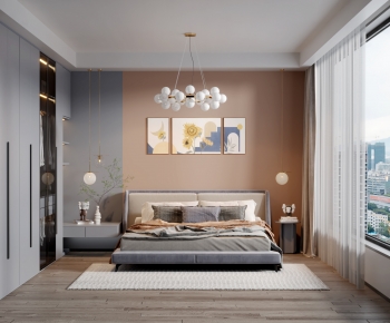 Nordic Style Bedroom-ID:101597072