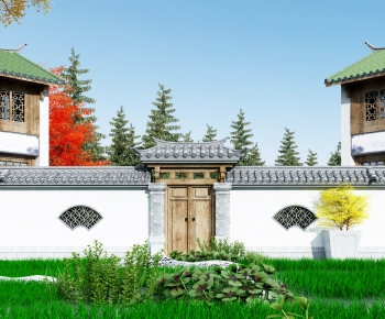 Chinese Style Facade Element-ID:806720028