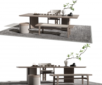 New Chinese Style Tea Tables And Chairs-ID:108994016