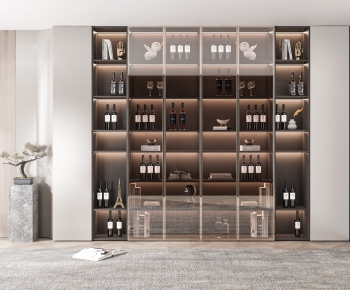 Modern Wine Cabinet-ID:410224912