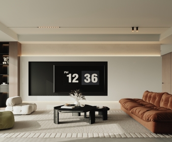 Wabi-sabi Style A Living Room-ID:713181022