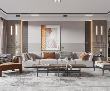 Modern A Living Room-ID:928838979