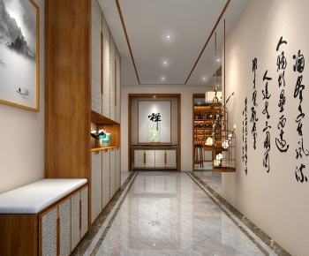 Chinese Style Hallway-ID:258171083