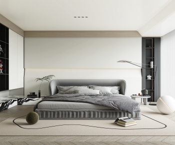 Modern Wabi-sabi Style Bedroom-ID:728723057