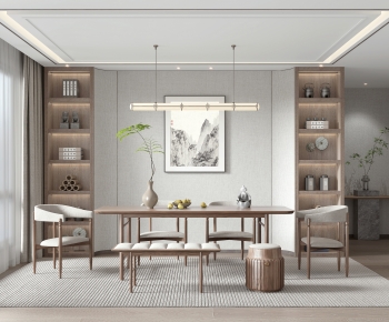 New Chinese Style Dining Room-ID:106203087