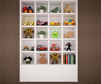 现代儿童玩具柜 玩具-ID:558809042
