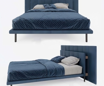 Modern Double Bed-ID:258409984