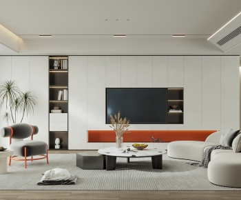 Modern A Living Room-ID:363750584