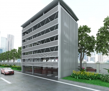 Modern Building Component-ID:587163931