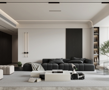 Modern A Living Room-ID:855645902