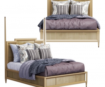 American Style Double Bed-ID:683316954
