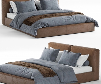 Modern Double Bed-ID:420401109