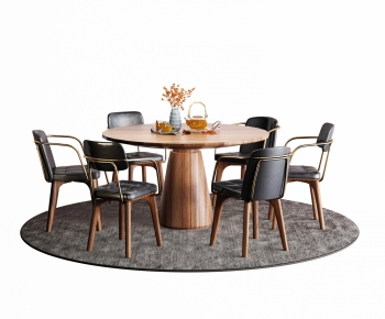 Modern Dining Table And Chairs-ID:158895024