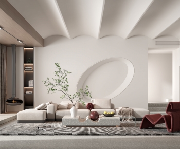 Modern A Living Room-ID:314275984