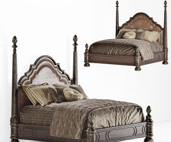 American Style Double Bed-ID:655947928