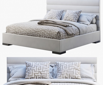 Modern Double Bed-ID:790215974