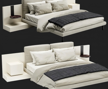 Modern Double Bed-ID:929178003