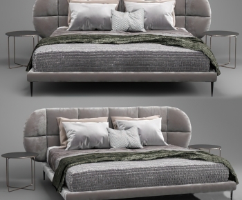 Modern Double Bed-ID:240010988