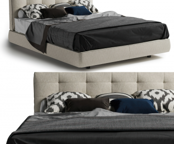Modern Double Bed-ID:233433015