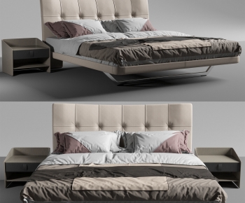 Modern Double Bed-ID:314569524