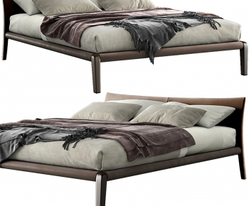 Modern Double Bed-ID:830797912