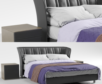 Modern Double Bed-ID:224330443