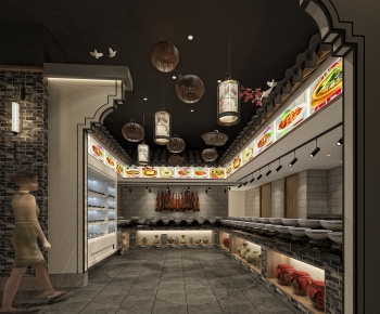 New Chinese Style Catering Space-ID:339241984