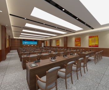 Chinese Style Meeting Room-ID:151434906
