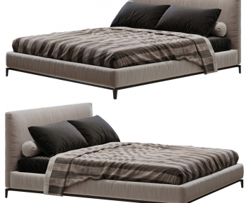 Modern Double Bed-ID:342962035