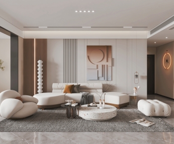 Modern A Living Room-ID:606365922