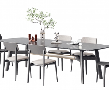 Modern Dining Table And Chairs-ID:736095917