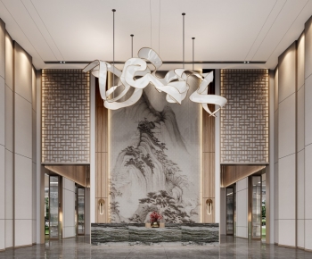New Chinese Style Reception Hall-ID:778700116