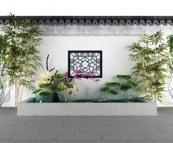 New Chinese Style Garden-ID:617849115