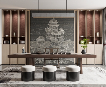 New Chinese Style Tea House-ID:469770918