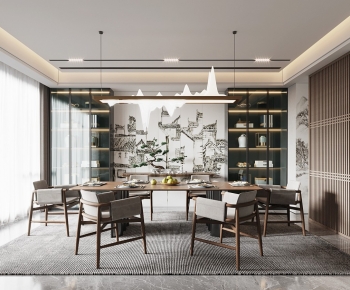 New Chinese Style Dining Room-ID:733161034