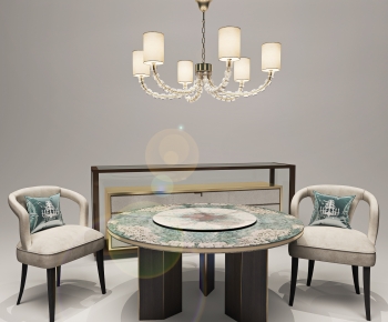 Post Modern Style Dining Table And Chairs-ID:682218072
