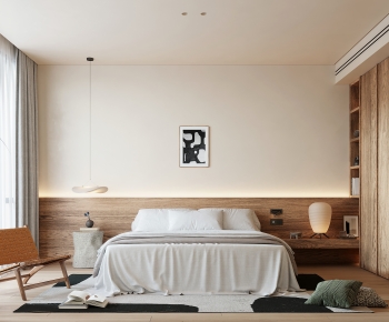 Wabi-sabi Style Bedroom-ID:468365915