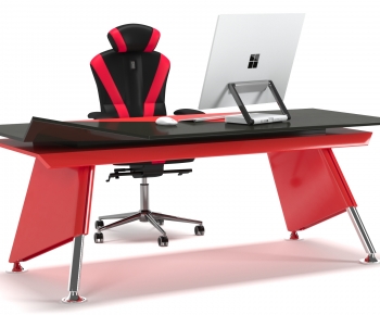现代电竞桌椅电脑组合-ID:836908108