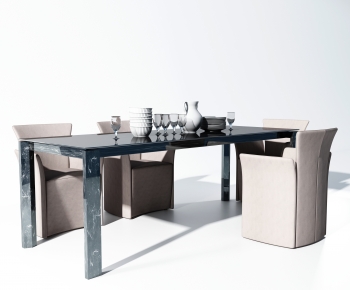 Modern Dining Table And Chairs-ID:333211906