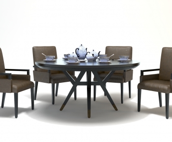 Modern Dining Table And Chairs-ID:299227007