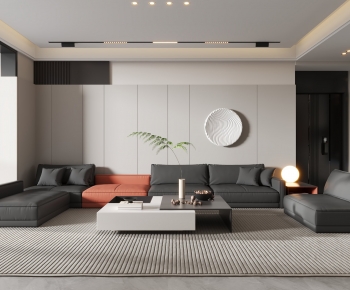 Modern A Living Room-ID:174059929