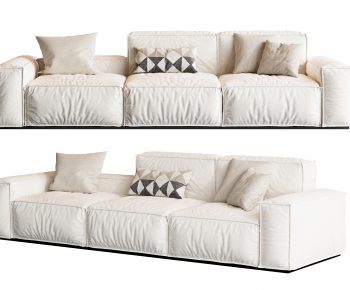 Modern Three-seat Sofa-ID:602248911