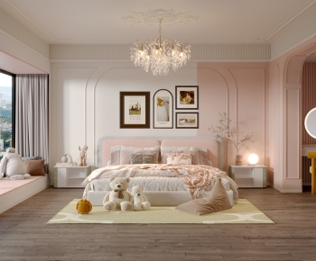 American Style Girl's Room Daughter's Room-ID:395426996