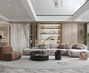 Modern A Living Room-ID:635879043