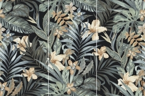 ModernAnimal And Plant Pattern Wallpaper