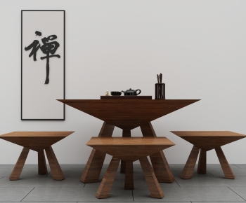 New Chinese Style Tea Tables And Chairs-ID:130903014