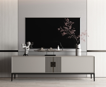 New Chinese Style TV Cabinet-ID:209633113