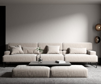Modern Three-seat Sofa-ID:961599113