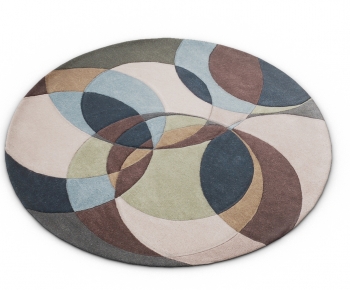 Modern Circular Carpet-ID:369908846